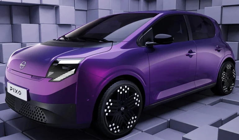 Nissan’ın en ucuz elektriklisi Pixo tanıtıldı! 259 km menzil sunuyor