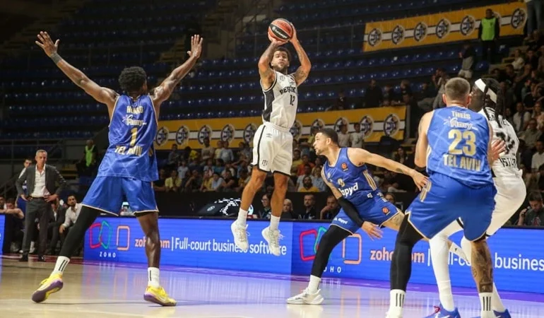 Beşiktaş’tan Avrupa’da Gövde Gösterisi! Maccabi Tel Aviv’i Farklı Mağlup Etti