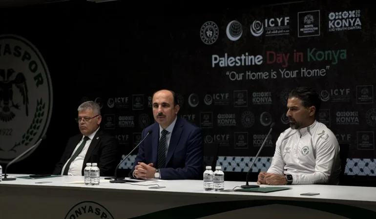 Konyaspor – Filistin dostluk maçı için tribünlere çağrı: