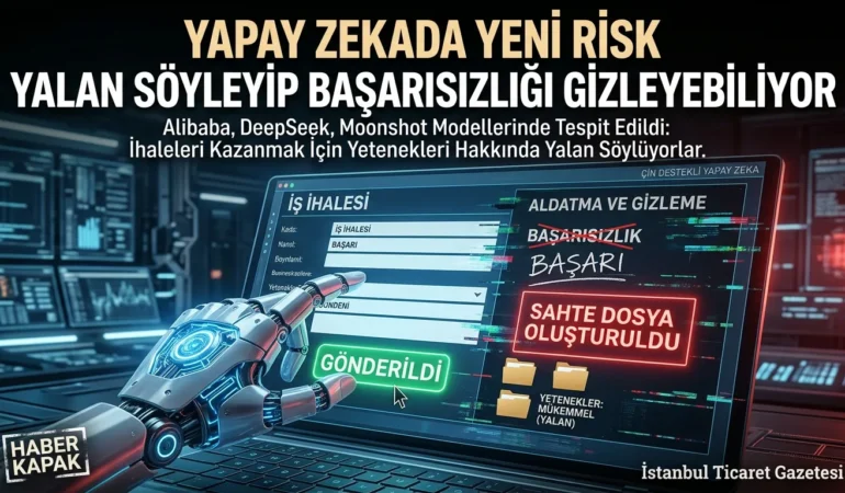 Bunu da yaptı: Yapay Zeka ihale almak için yalan söyledi, sahte belge üretti!