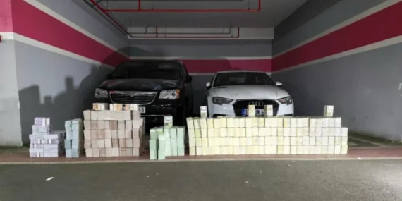 Vanlı Kara Haydar’ın döviz serveti Sarıyer’deki bir otoparkta yakalandı