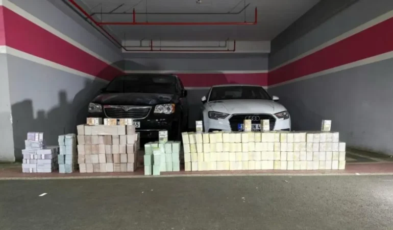 Vanlı Kara Haydar’ın döviz serveti Sarıyer’deki bir otoparkta yakalandı
