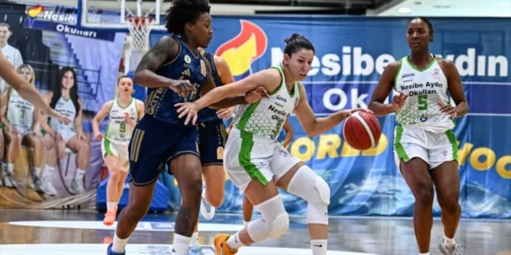 Fenerbahçe’den Ankara’da farklı galibiyet! Nesibe Aydın’ı 19 sayı farkla geçti