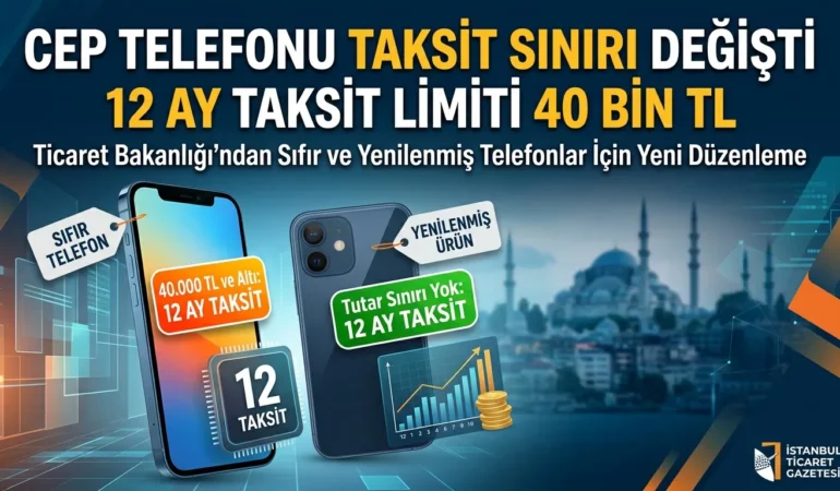Cep Telefonunda Taksit Sınırı Değişti: Bir Yıllık Taksit Limiti 40 Bin TL’ye Çıktı