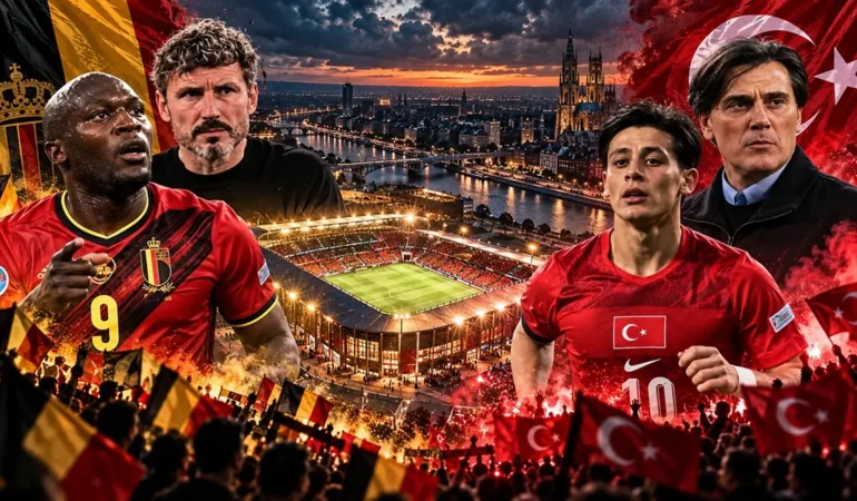 Belçika Türkiye milli maçı 21.45’te başlayacak ve ATV’den naklen yayımlanacak.