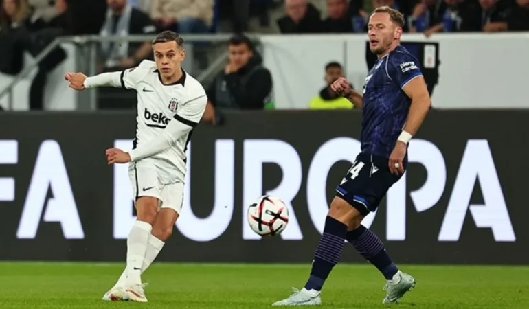 Beşiktaş Avrupa’da Doludizgin! Kartal, Hoffenheim’ı Deplasmanda Devirdi: 3-2