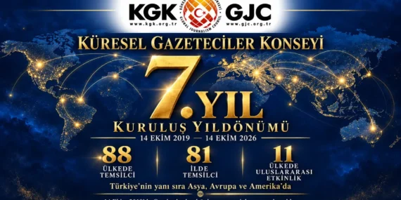 Küresel Gazeteciler 7. Yaşını Kutluyor: KGK Başkanı M. Ali Dim tavizsizlik mesajı verdi