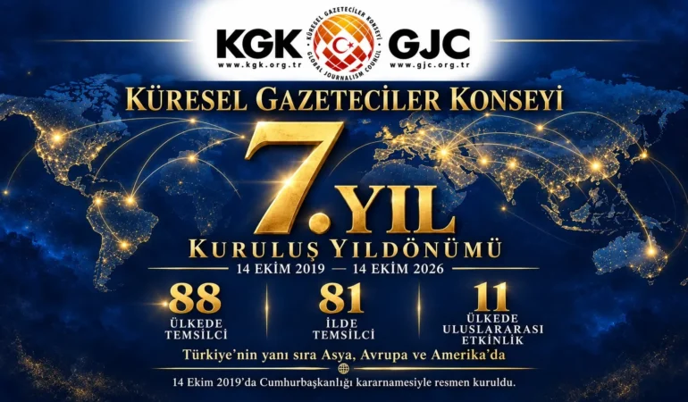 Küresel Gazeteciler 7. Yaşını Kutluyor: KGK Başkanı M. Ali Dim tavizsizlik mesajı verdi