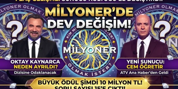 Oktay Kaynarca Kim Milyoner Olmak İster’den Neden Ayrıldı, Yeni Sunucu Cem Öğretir Kim?
