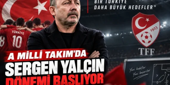 Türkiye A Milli Takım’ı Sergen Yalçın’a teslim edilecek: TFF’den açıklama bekleniyor