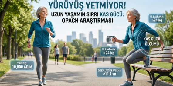 Yürümek yetmiyor: Kavrama gücü ve kalkma performansınız da önemli